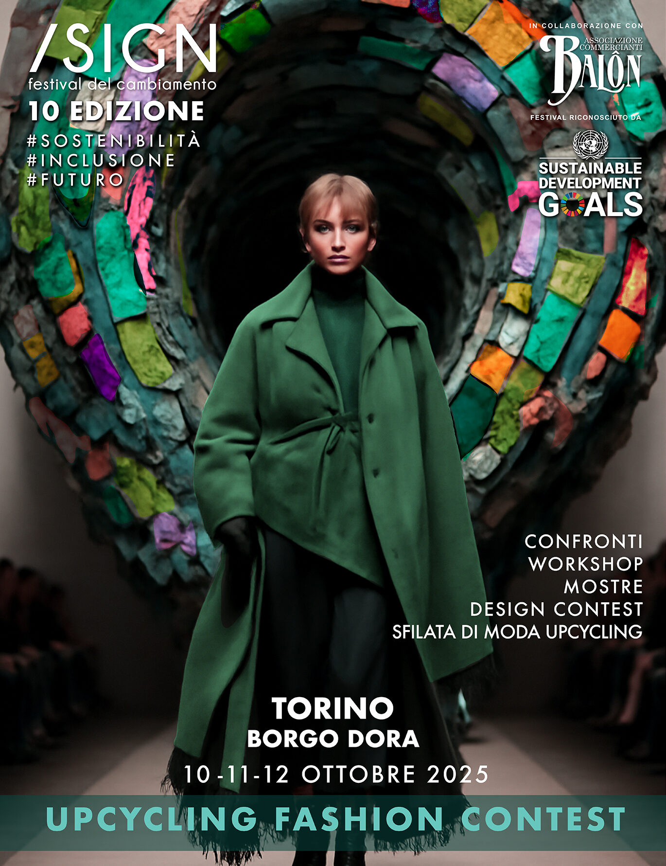 Fashion contest a Torino upcycling fashion festival della sostenibilità a Torino Balon